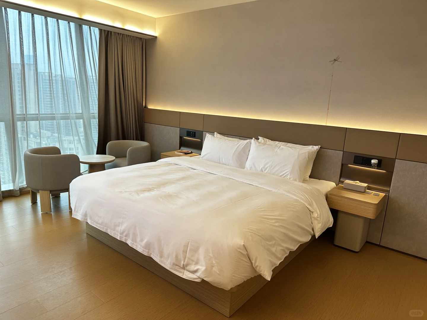 hotel wardrobe and luggage bench casegoods